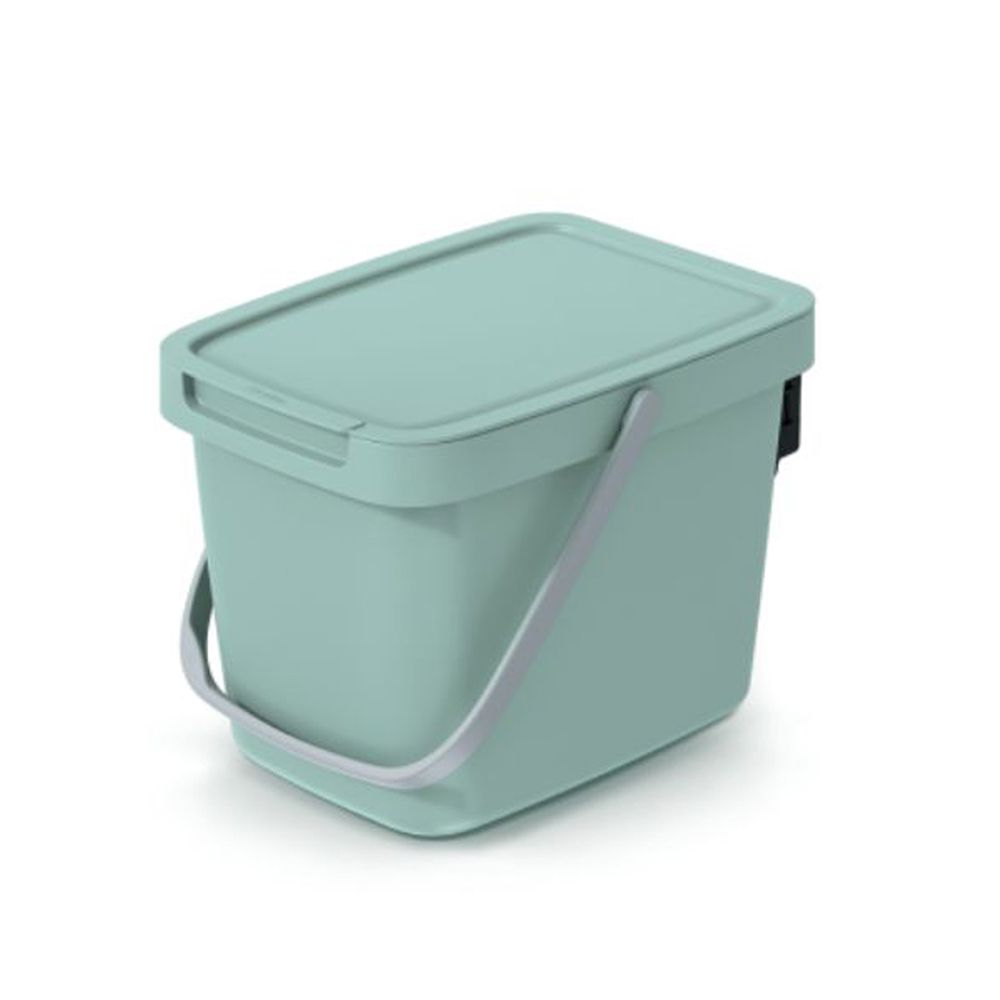 562087 SYSTEMA Q collect ΑΝΟΙΧΤΟ ΠΡΑΣΙΝΟ ΠΛΑΣΤΙΚΟΣ ΚΑΔΟΣ 6LT 27Χ19Χ20ΕΚ - Image 1