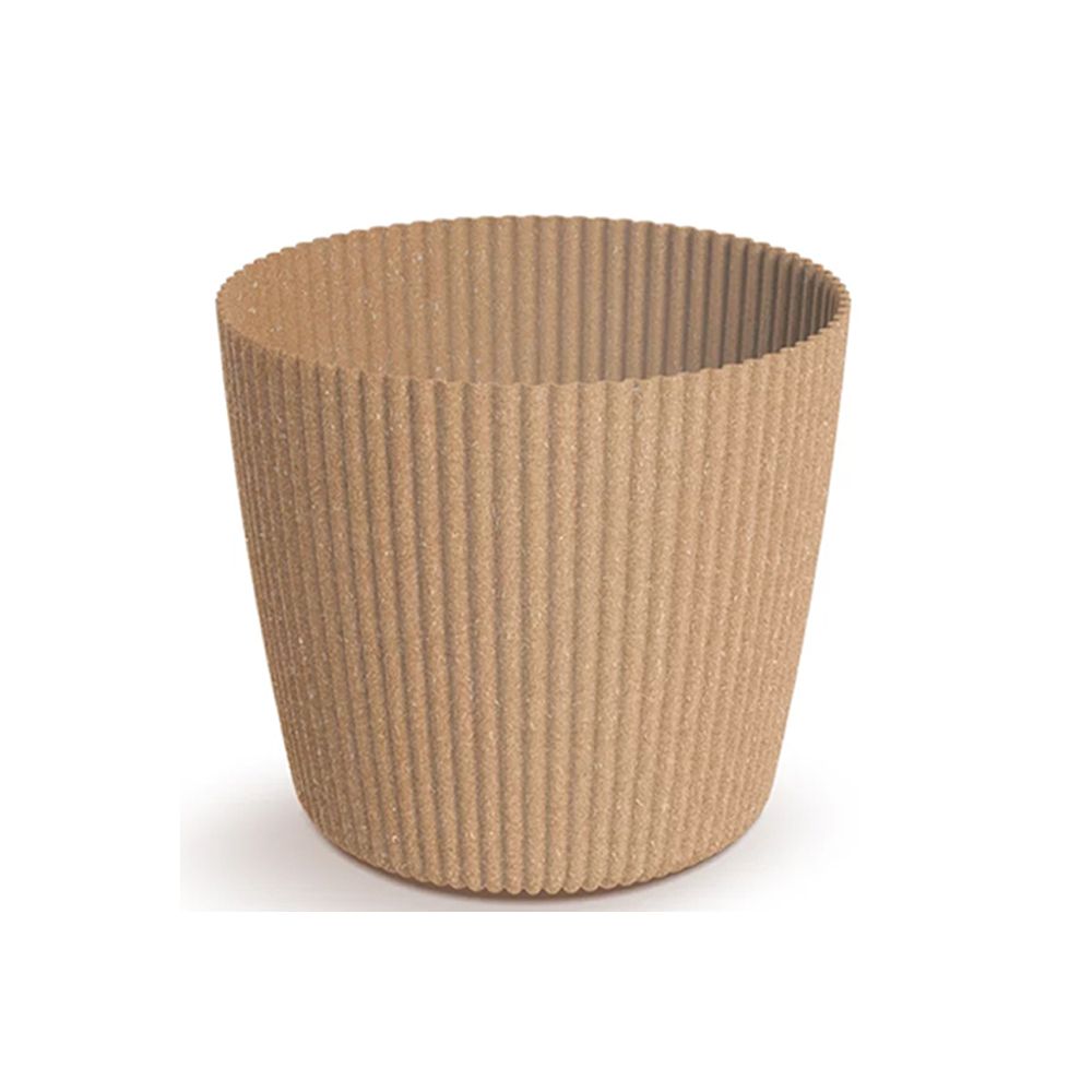 572949 MILLY ROUND ECO WOOD ΦΥΣΙΚΟ ΧΡΩΜΑ ΠΛΑΣΤΙΚΟ ΚΑΣΠΩ Φ13Χ11ΕΚ - Image 1