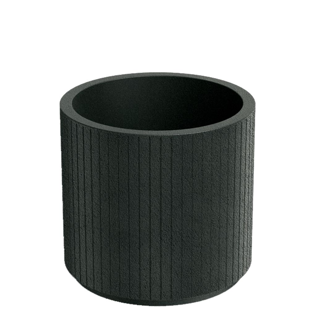 784397 CORO ROUND CHARCOAL ΠΛΑΣΤΙΚΟ ΚΑΣΠΩ 40X40X36EK - Image 1
