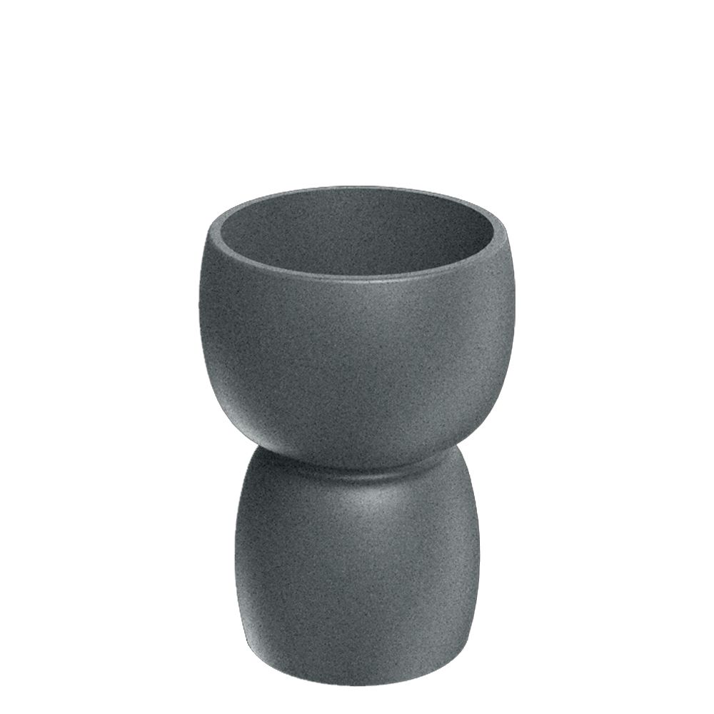 784526 DUALA ROUND TINY GRANITE ΠΛΑΣΤΙΚΟ ΚΑΣΠΩ Φ30Χ41.5EK - Image 1