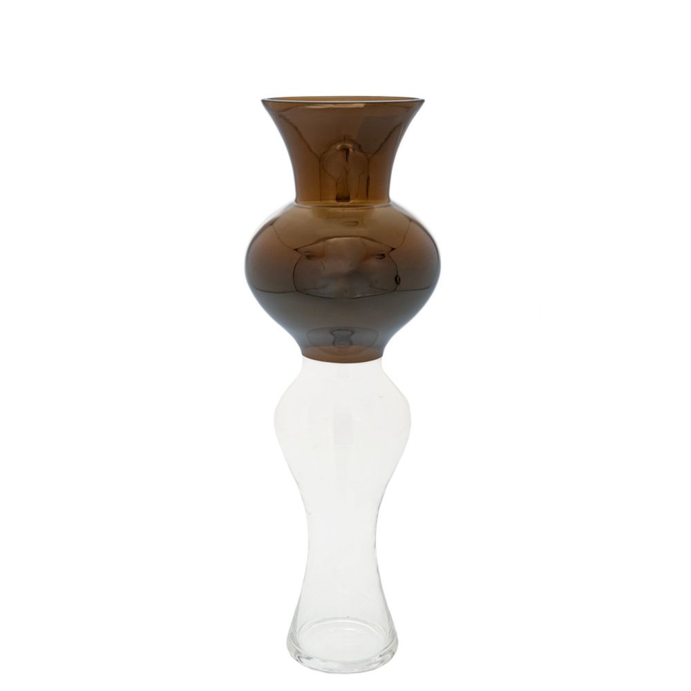 84953 SMOKY BROWN ΓΥΑΛΙΝΟ ΒΑΖΟ 17Χ50ΕΚ - Image 1