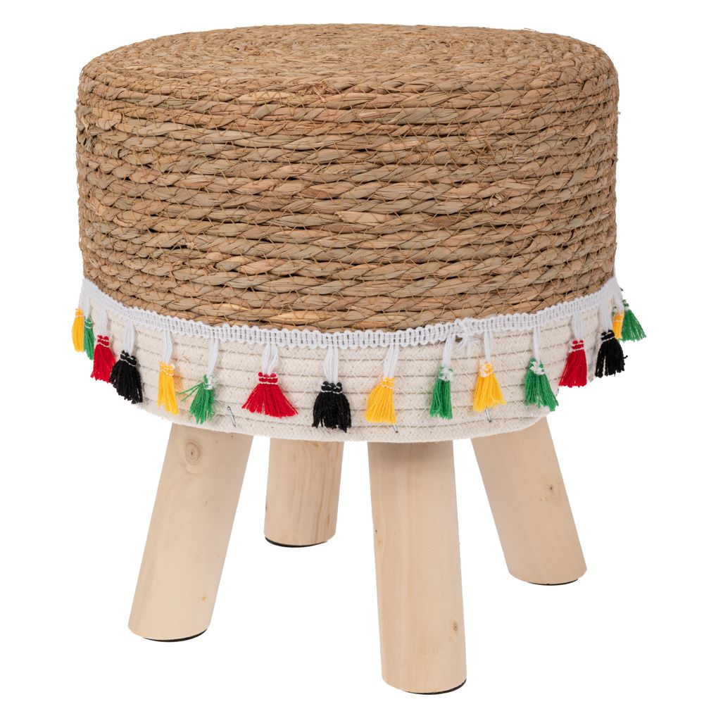 90168 ΠΛΕΧΤΟ ΣΚΑΜΠΩ RATTAN Φ30Χ32ΕΚ ΑΠΟ ΥΑΚΙΝΘΟ - Image 1