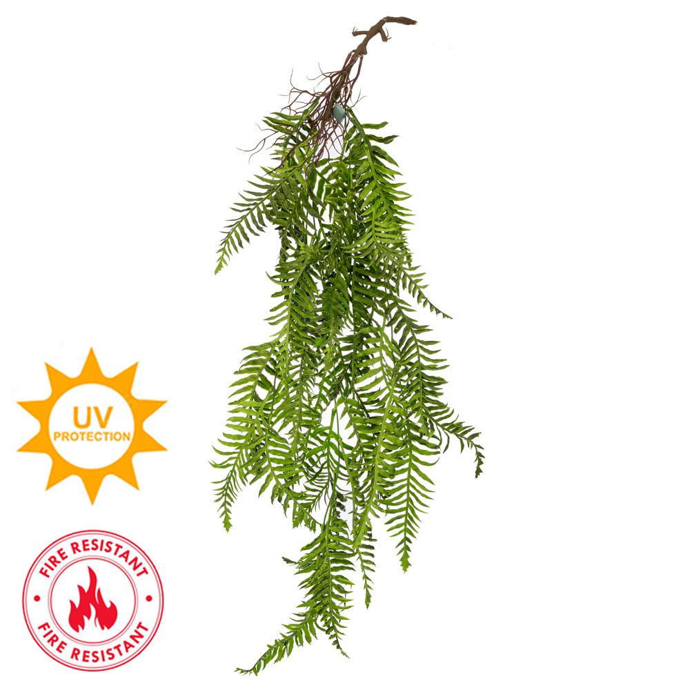 92201 ΚΡΕΜΑΣΤΗ ΦΤΕΡΗ ΜΕ UV KAI FIRE PROTECTION (ΒΡΑΔΥΚΑΥΣΤΟ) - Image 1