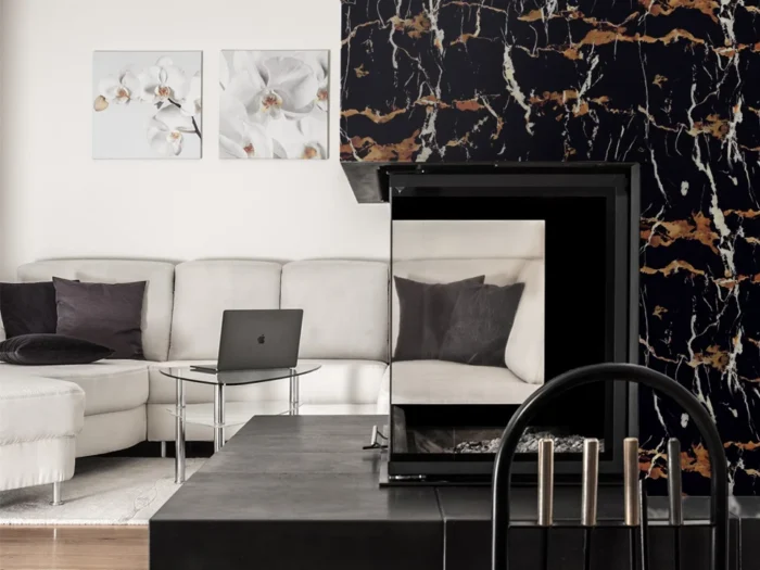 Πάνελ Τοίχου PVC Marquina Swash [2.8×1.22m] - Image 2
