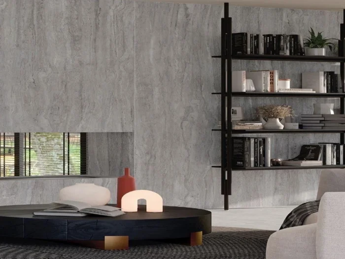 Πάνελ Τοίχου Flexible Travertine Milan Grey [1.2×0.6m] - Image 2